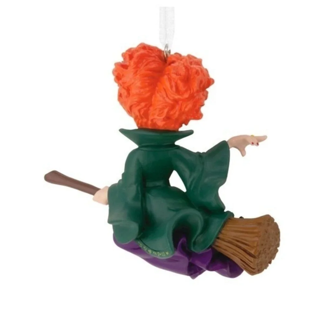 NWT 2024 Hallmark Disney Hocus Pocus Winifred Sanderson Christmas Ornament
